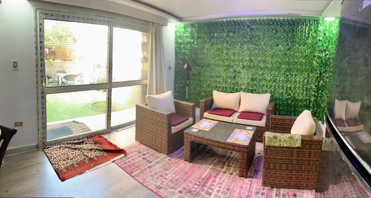 Apartment With A Private Garden In New El Cairo Exterior foto