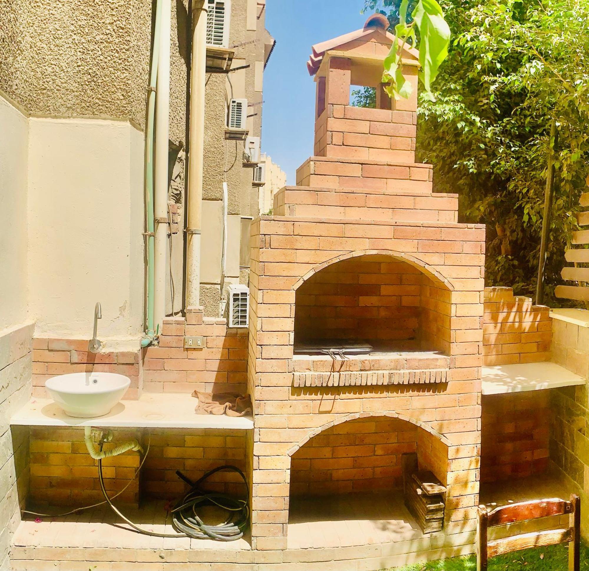 Apartment With A Private Garden In New El Cairo Exterior foto