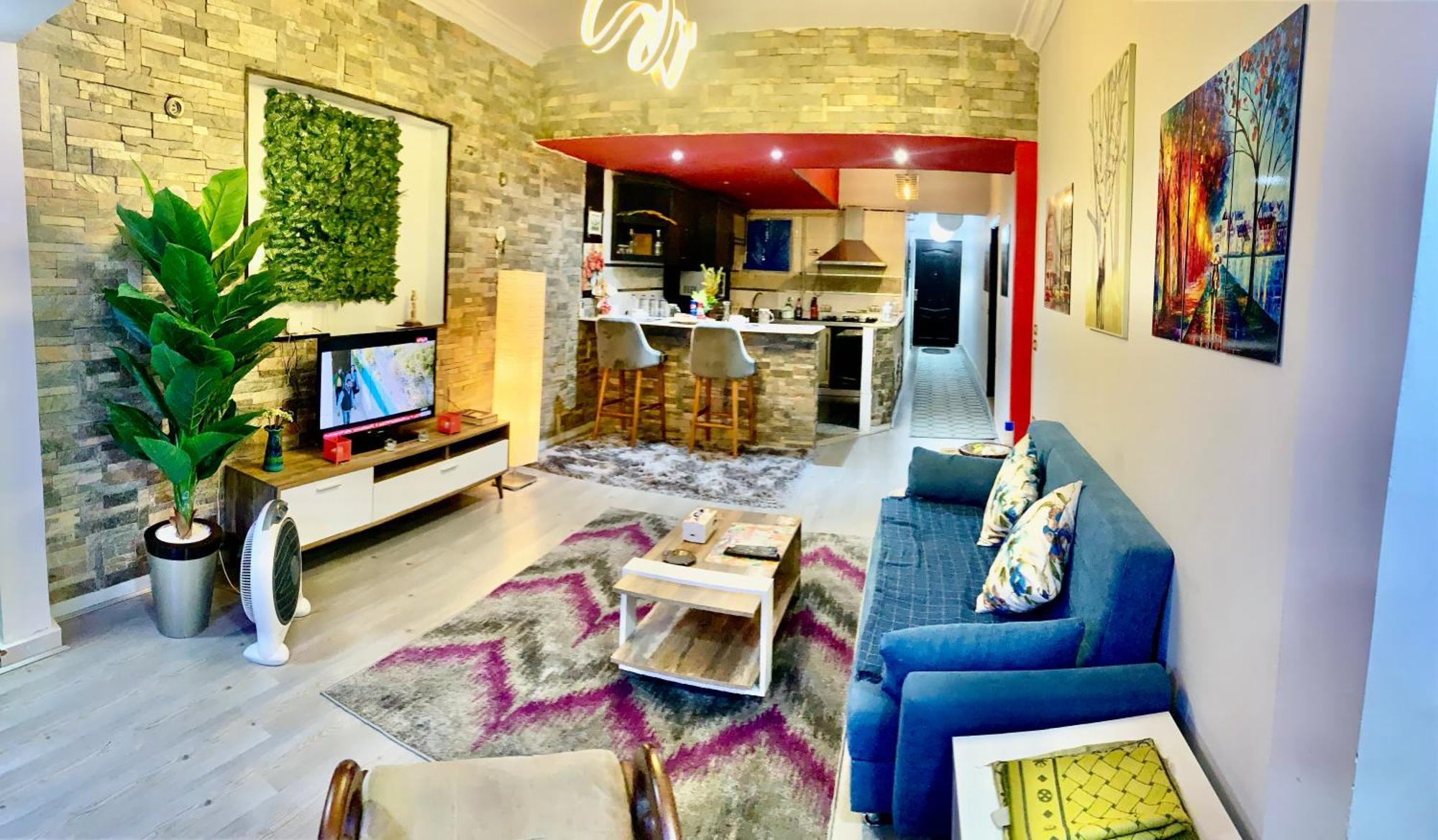 Apartment With A Private Garden In New El Cairo Exterior foto